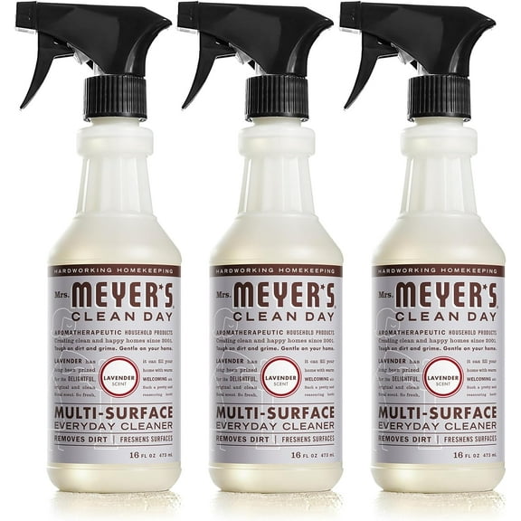 Multi-Surface Everyday Cleaner, Cruelty Free Formula, Lavender Scent, 16 oz- Pack of 3