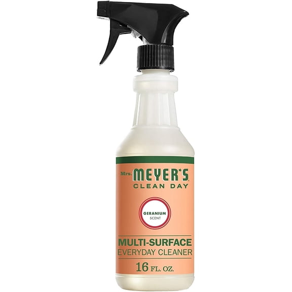 Multi-Surface Everyday Cleaner, Geranium Scent, 16 ounce bottle Pack of 5