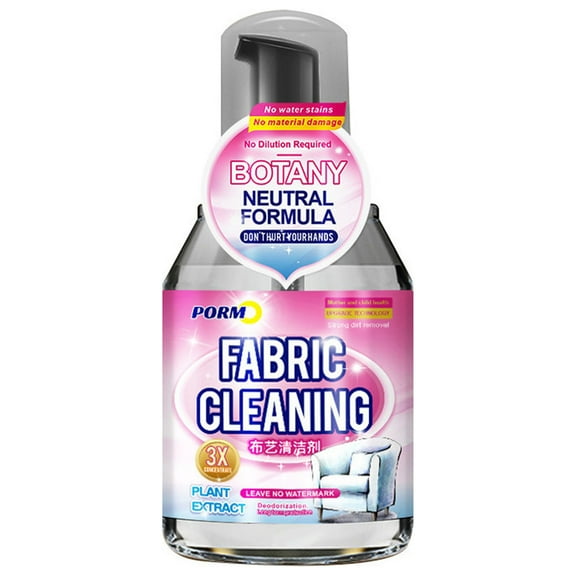 Fabric and Upholstery Cleaner, 11 fl oz, Foam Cleaner for Seats, Carpets, Rugs, Chair Cousins, Blanket