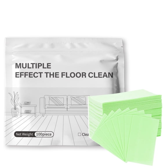 Multi-Surface Floor Cleaner Tablet, 2026 Upgraded Floor Cleaning Solution Tablets, Dissolvable Pre-Measured Deep Cleaning Cleaning Solution, for Tile & Vinyl Floors,1Pack(100PCS),Gardenia