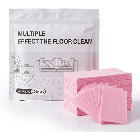 Multi Surface Floor Cleaner Tablets 100 Count, Fast Dissolving Mop Solution for Hardwood Tile Laminate Vinyl Floors, Deep Cleaning Odor Eliminator