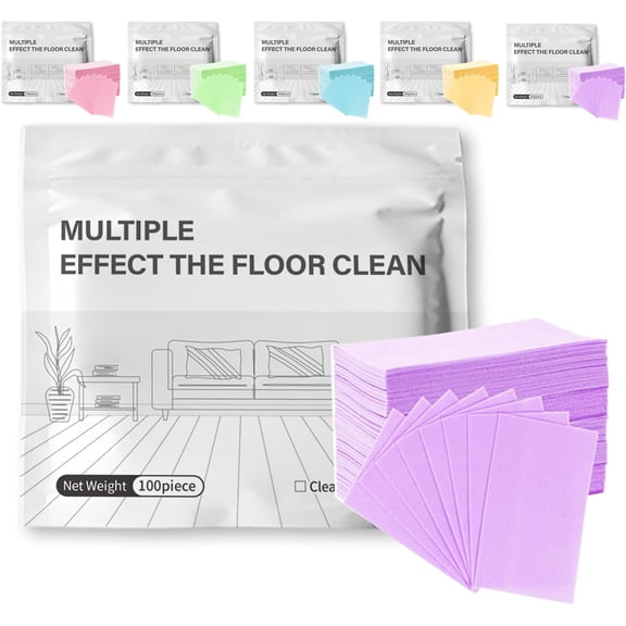 Multi-Surface Floor Cleaner Tablets,Count Effervescent Deodorizing Cleaning Tabs