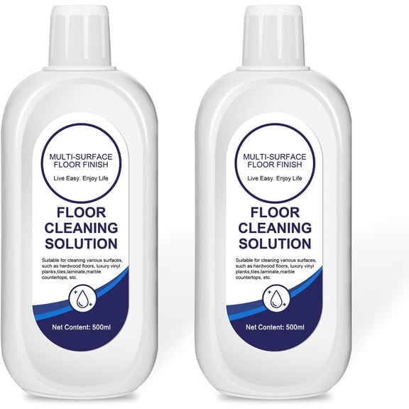 Multi-Surface Floor Cleaning Solution Compatible with Tineco, Cleaner Refill for All Mopping Robot Vacuums and Cordless Wet/Dry Mops (2 Bottle Pack, Original)