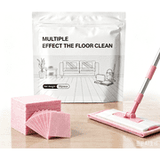 Multi-Surface Floor Cleaning Tablets, Plant-Based Hard Floor Cleaner, Quick-Dissolve Tablets for Tile, Vinyl, Laminate & Stone, Robot Mop Compatible