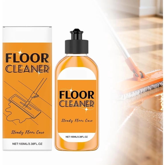 Multi-Surface Floor Restoration Solution - Streak-Free Hardwood & Laminate Polish - Powerful Liquid Concentrate for Shine and Stain Removal on Tile & Marble