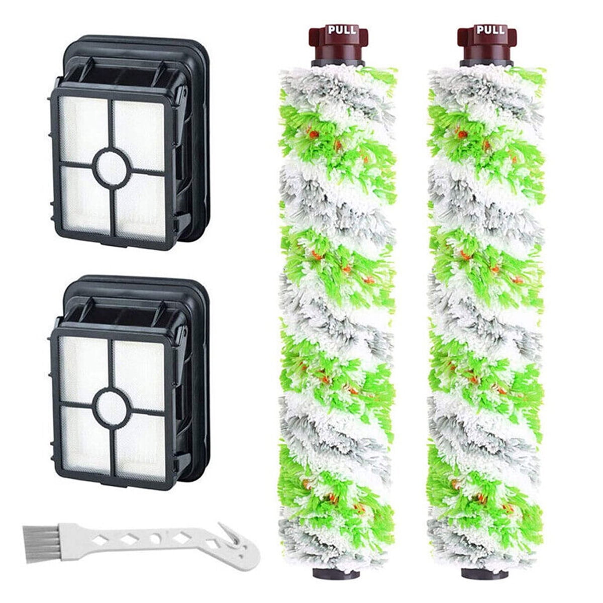 Bissell MultiSurface Pet Pro Roller Kit, Brush Roll & 1866 Filter for