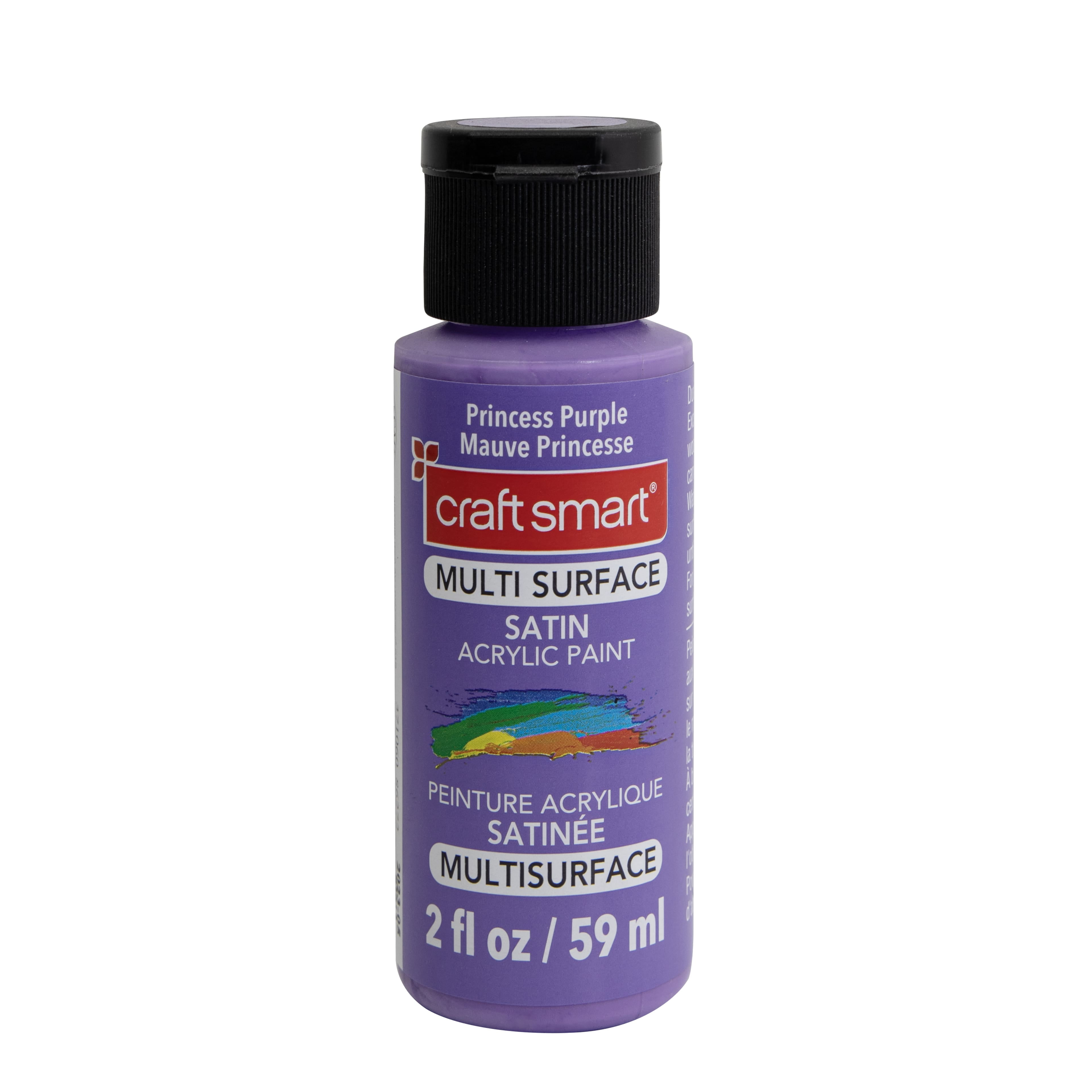 MultiSurface Premium Satin Acrylic Paint by Craft Smart®, 2oz
