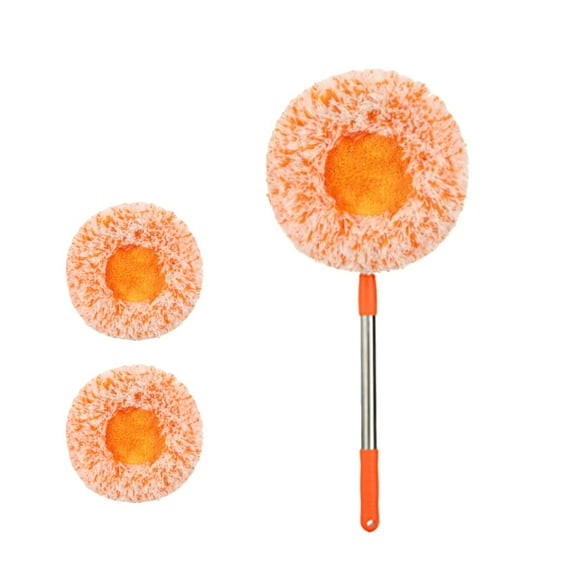 Multi-Surface Rotating Mop - 360° Adjustable Wall Washer with Long Telescoping Handle | For Ceilings, Windows, Floors & Hard-to-Reach Areas | Household Cleaning Tool