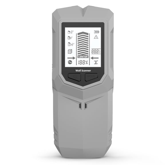 Multi-Surface Wall Scanner With Depth Detection For Metal Wiring In Ceilings Floors & Electrical Installations
