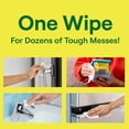 thumbnail image 1 of Multi Surface Wipes All Purpose Cleaning Lemon scent with 100% Essential Oils and Botanical Ingredients 70 count, Pack of 6, 1 of 5