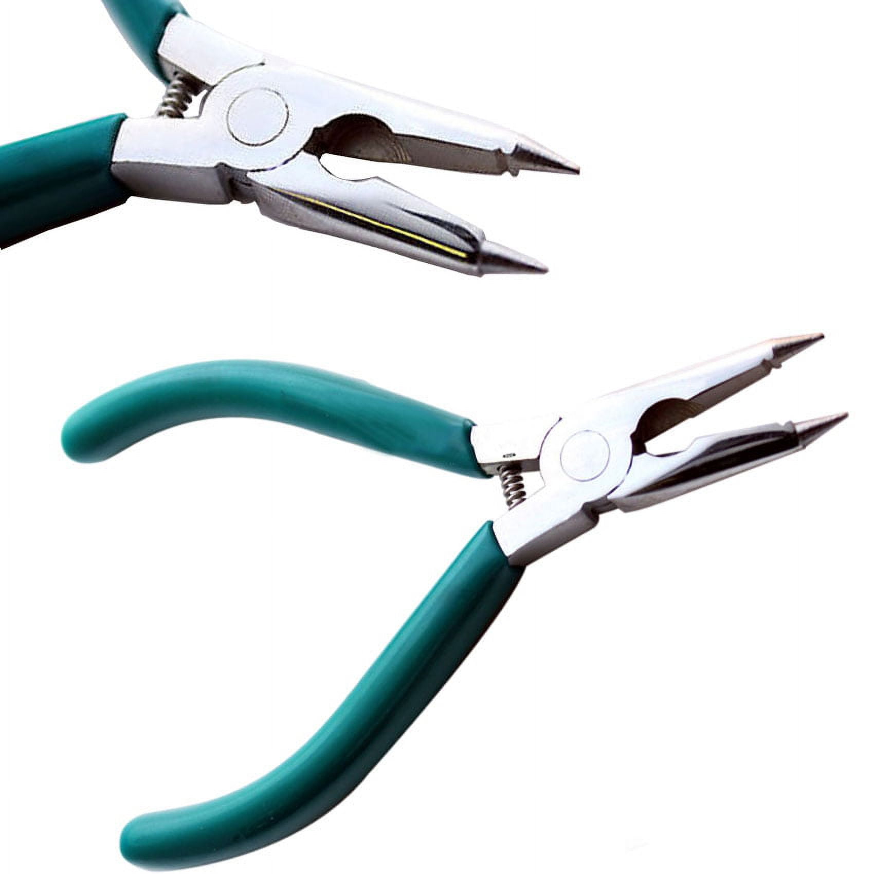 The Beadsmith 1-Step Combo Pack - 1.5mm, 2.25mm & 3mm Looper Pliers -  24-18g Craft Wire - Instantly Create Consistent Loops for Rosaries, Earrings,  Bracelets, Necklaces & Wire Jewelry in One Step 