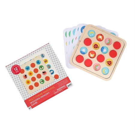 Multi-Theme Matching Wooden Memory Game (Other)