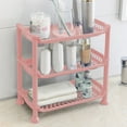 thumbnail image 1 of Multi Tier Bathroom Storage Rack Kitchen Counter Organizer Three Layer Desktop Shelf Organizer For Toiletries Kitchen Items And Household Storage, 1 of 6