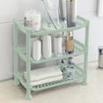 thumbnail image 1 of Multi Tier Bathroom Storage Rack Kitchen Counter Organizer Three Layer Desktop Shelf Organizer For Toiletries Kitchen Items And Household Storage, 1 of 6