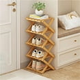 thumbnail image 1 of Multi Tier Shoe Rack,Shoe Racks Storage,Narrow Shoe Rack,No Installation Foldable X Shape, 1 of 7