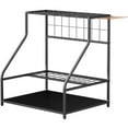 thumbnail image 1 of Multi-Tier Yard Tool Rack with Hooks for Long-Handled Tools Storage, 1 of 7