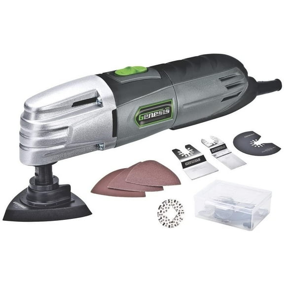 Genesis Multi Tool Detail Sander - 1.5 Amps, 21000 OPM, With Accessories