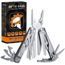 Multi Tool Knife & Plier Set - 20 in 1 - Multipurpose Portable Gear and Equipment Multitool with Pocket Clip