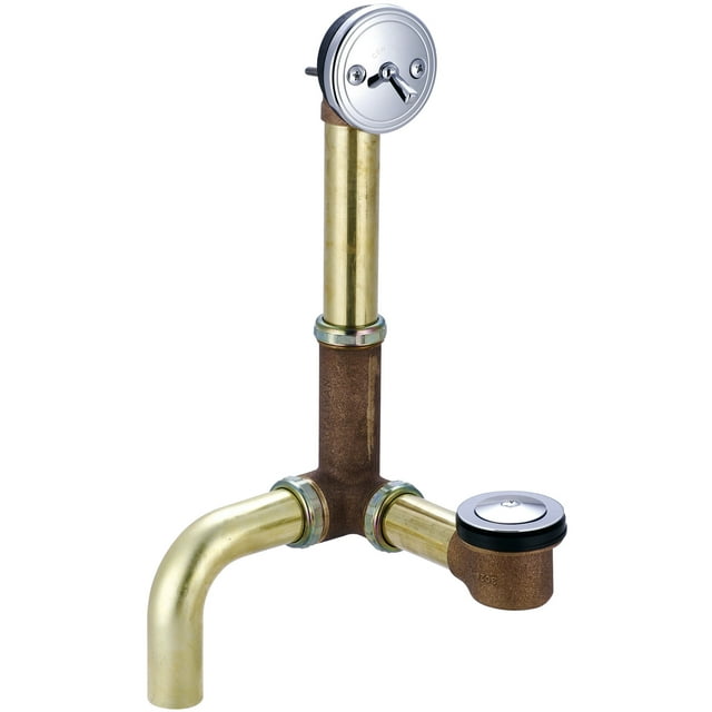 Multi-Tub Pop-Up Drain in PVD Polished Chrome