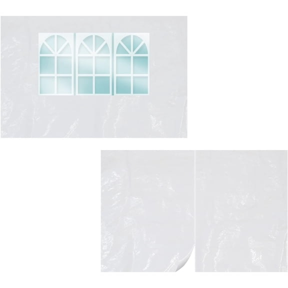 Multi-Type 10' L X6.4' W Side Panel for 10' X 10' Tent, Outdoor Replacement sidewall for Folding Tent Canopy Gazebo Marquee