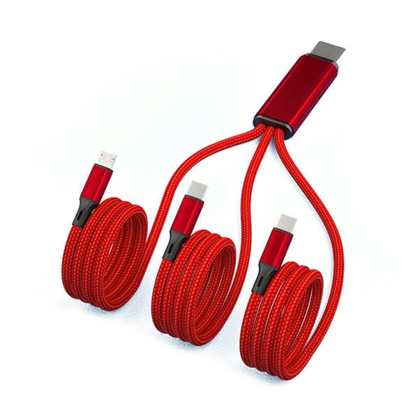 Multi USB Charging Cable 5V 2A, Cord with Micro-USB Port for Cell Phones/Tablets
