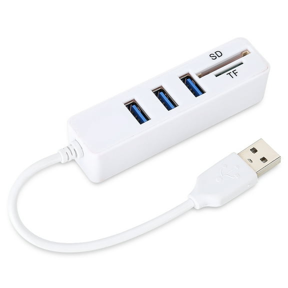 Multi USB Hub, High Speed USB Adapter SD Memery Card Reader High Speed USB Splitter, For / 7/8 Vista , Etc