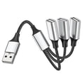 thumbnail image 1 of Multi USB2.0 Host Powers Splitters Cable USB to USB Male Female Adapters Cable, 1 of 14