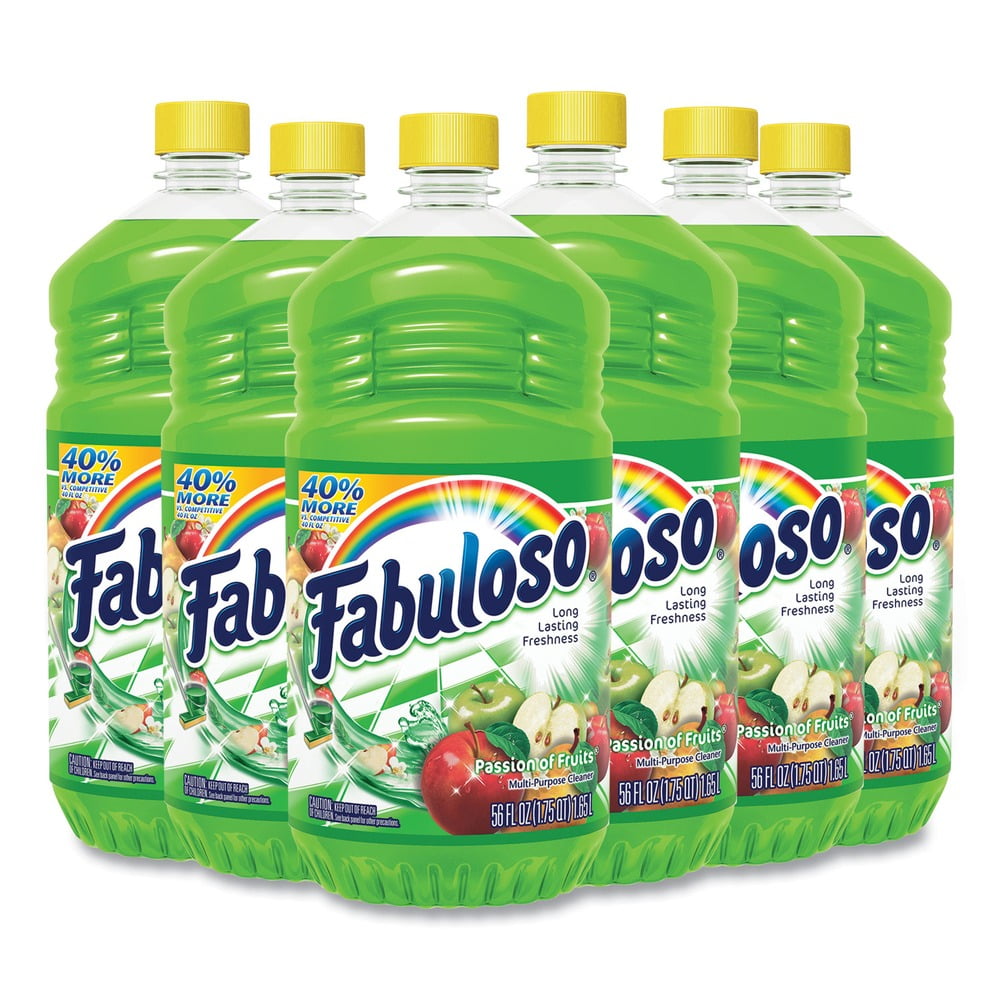 Multi-use Cleaner, Passion Fruit Scent, 56 oz, Bottle, 6/Carton Multi-use Cleaner, Passion Fruit Scent, 56 oz, Bottle, 6/Carton