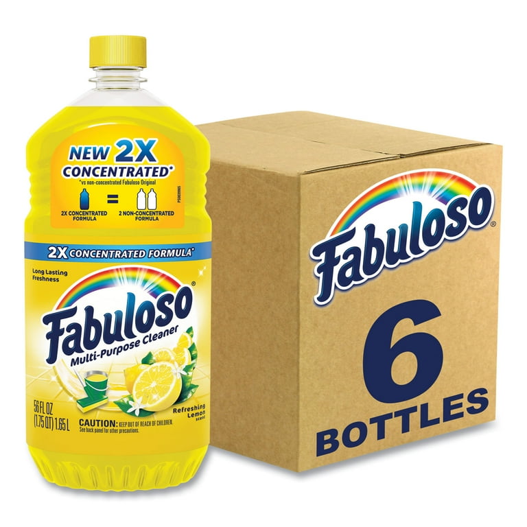 Multi-Use Cleaner, Spring Fresh Scent, 56 oz Bottle, 6/Carton Multi-Use Cleaner, Spring Fresh Scent, 56 oz Bottle, 6/Carton