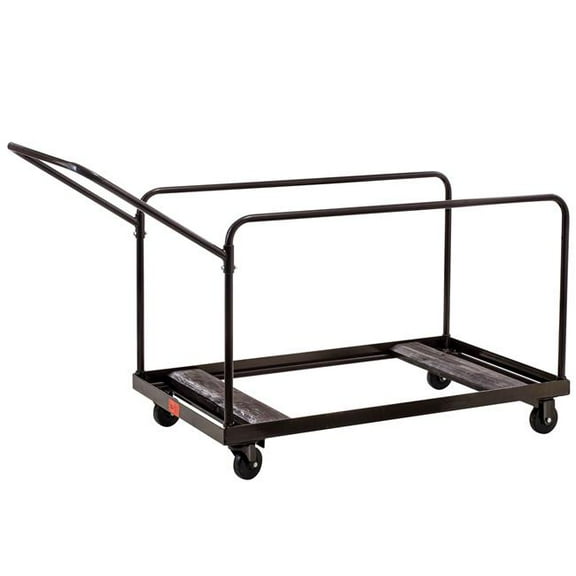 Multi-Use Dolly Cart Folding Table Caddy Round or Rectangle Tables