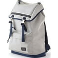 thumbnail image 1 of Multi-Use Laptop Backpack Bag Water-Resistant Canvas Flip Cover & Zipper Pockets, 1 of 5