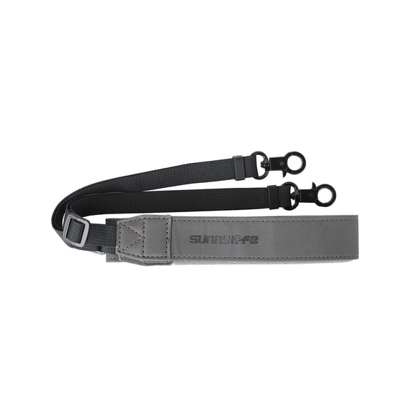 Multi-Use Leather Strap for DJI RC PRO 2 Drone Controller Adjustable Comfortable Neck and Shoulder Harness with Quick-Release Hooks, Compatible with Sunnylife B06 Carrying