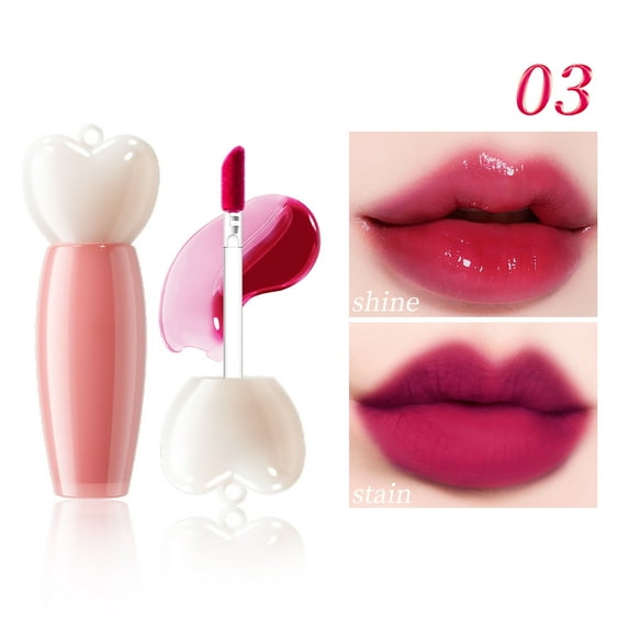 Multi Use Lip Stain Shine to Matte, Transfer Proof and Smudge Resistant, Works as Blush and Eyeshadow, Personalized Hanging Hole Cap, Lightweight Formula, 3ml Lip Makeup