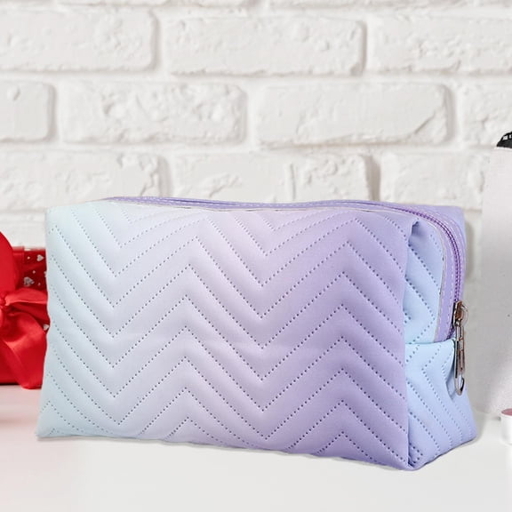 Multi Use Makeup Brush Storage Bag Dustproof Cosmetic Bag for Makeup Home Gradient