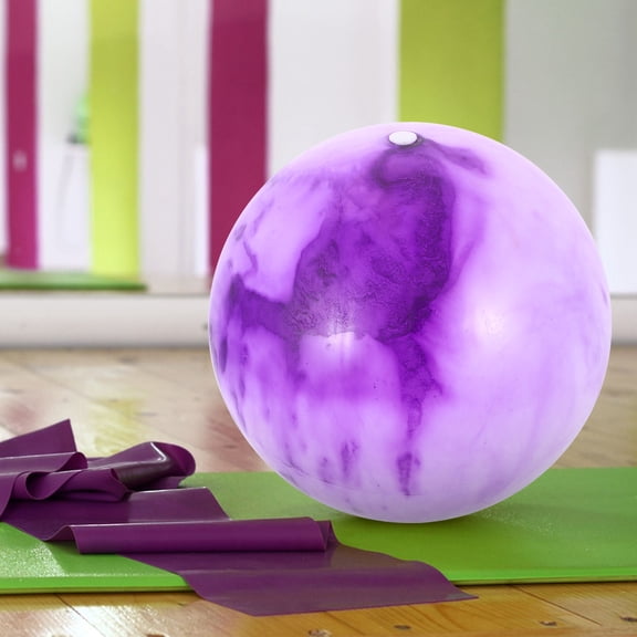 YOSADIER Professional Small Pilates Ball in Purple for Core Conditioning and Muscle Sculpting