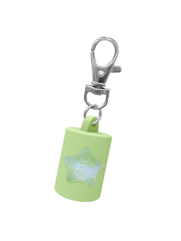 Multi Use Refillable Bottle Keychain Cap Accessory Securely Carries Liquid Cosmetics In Stylish Design
