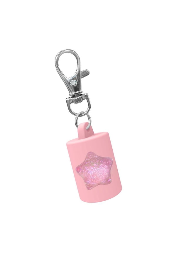 Multi Use Refillable Bottle Keychain Cap Accessory Securely Carries Liquid Cosmetics In Stylish Design