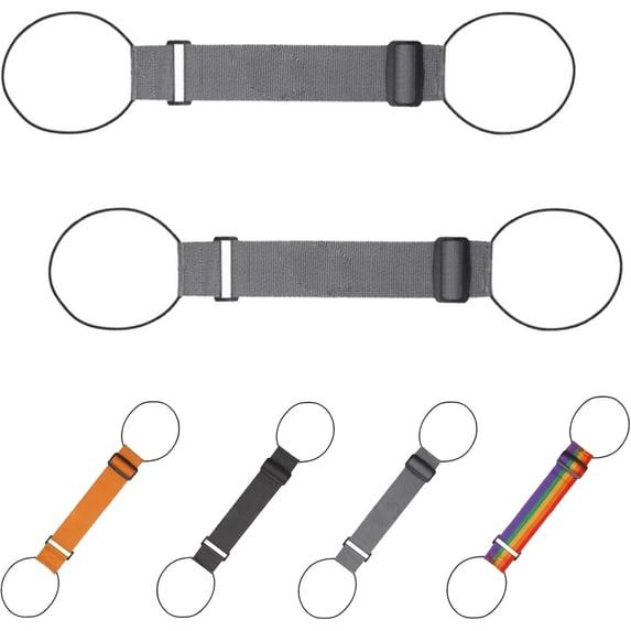 Multi Use Strong Adjustable Luggage Connector Straps, Flexible and Adjustable Luggage Strap, Elastic Fastening Belt for Luggage