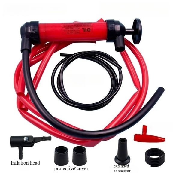 Multi-Vehicle Fluid Transfer Pump - Handy Siphon Tool for Cars, Trucks, Motorcycles: Oil, Diesel & Water