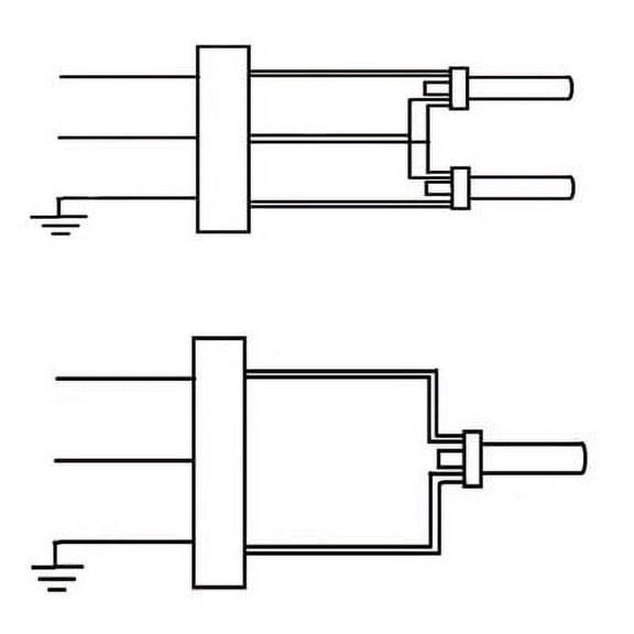 Multi-Volt ProLine Compact Electronic Fluorescent Ballast, 120/277 volt, 2 X CFQ18W/G24q Lamp