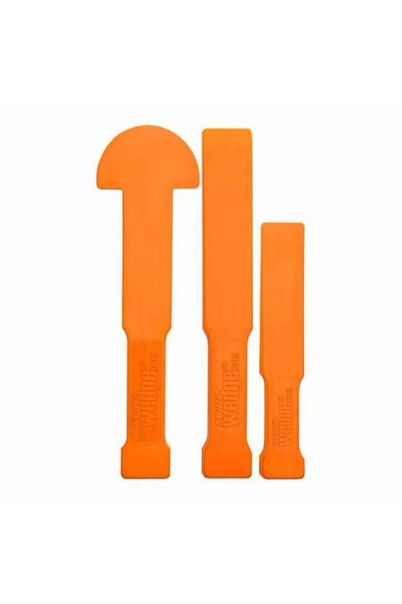 Multi-Wedge Pry Bar Kit, Polyethylene,3 pcs. 3400
