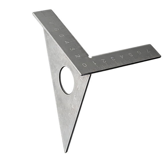 Multi angles Woodworking Square Measuring Ruler,22.5-90 Degree Stainless Steel Measuring Protractor Layout Tool