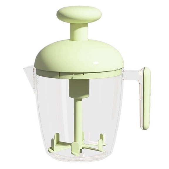 Multi-blade Manual Egg Mixer, Upgraded Press the Egg Beater Cup, Multi-function Rotary Whisk Blender