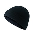 thumbnail image 1 of Multi-color Baseball Caps Womens and Mens Winter Knitted Beanie Hat with Faux Pom Warm Knit Cap Beanie Hats for Women and Mens Gifts, 1 of 1