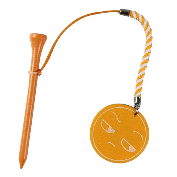 Multi-color Golf Wood Tees with Anti-loss Rope and EVA Foam Printing Golf Ball Holder Tees Golf 83mm Tees