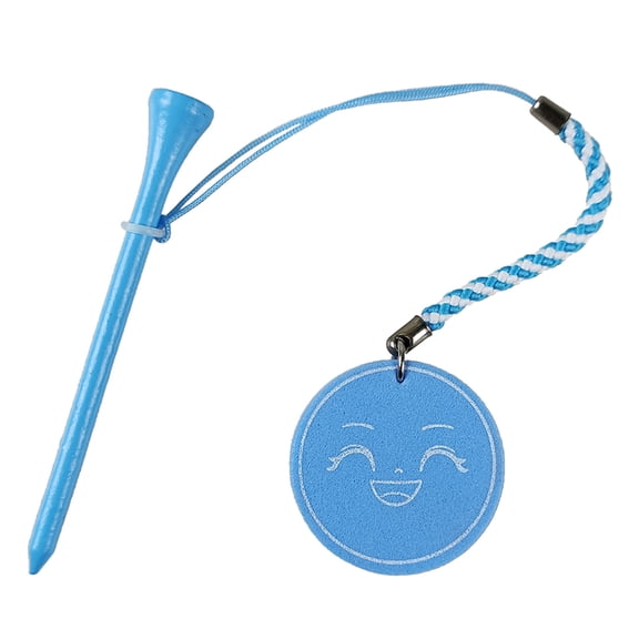 Multi-color Golf Wood Tees with Anti-loss Rope and EVA Foam Printing Golf Ball Holder Tees Golf 83mm Tees