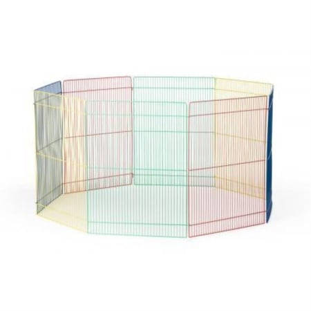 Prevue Pet Products Multi-Color Tall Small Animal Playpen 40092