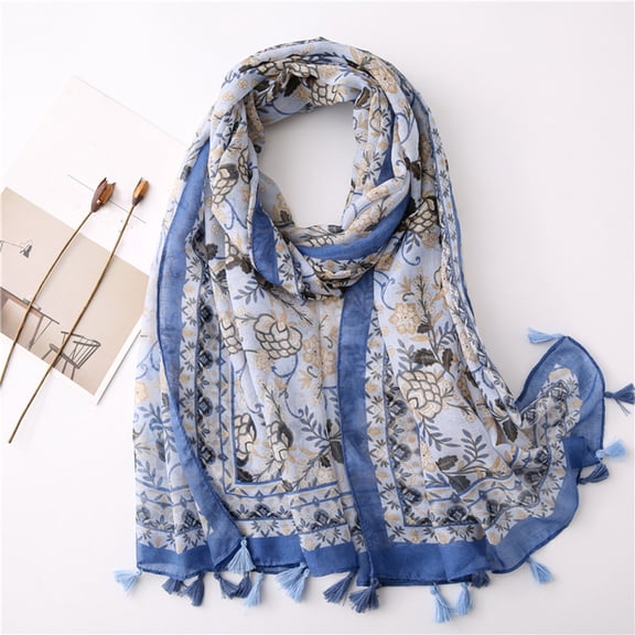 Multi-color Scarf Women's Fashion Women's Elegant Scarf Soft Shawl Collar Scarf Shawl