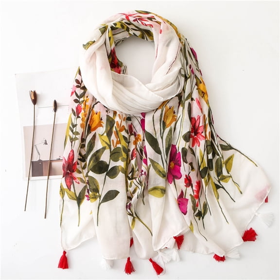 Multi-color Scarf Women's Fashion Women's Elegant Scarf Soft Shawl Collar Scarf Shawl