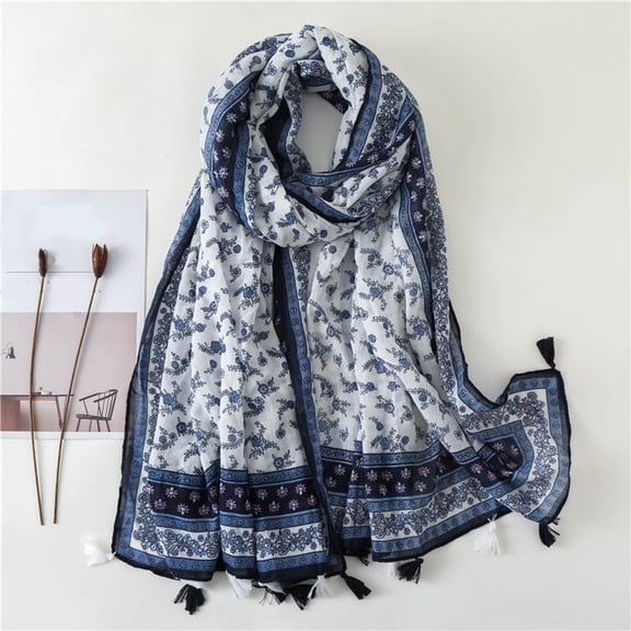 Multi-color Scarf Women's Fashion Women's Elegant Scarf Soft Shawl Collar Scarf Shawl